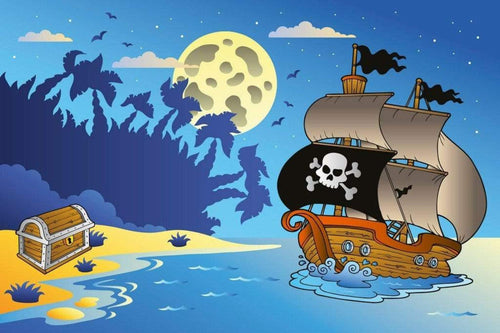 Dimex Pirate Ship Papier Peint 375x250cm 5 bandes | Yourdecoration.fr