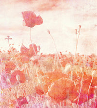 Dimex Poppies Abstract Papier Peint 225x250cm 3 bandes | Yourdecoration.fr