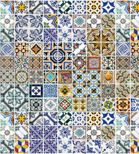 Dimex Portugal Tiles Papier Peint 225x250cm 3 bandes | Yourdecoration.fr