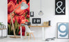 Dimex Red Tulips Papier Peint 150x250cm 2 bandes ambiance | Yourdecoration.fr