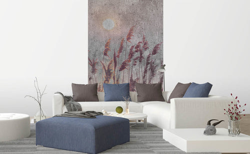 Dimex Reed Abstract Papier Peint 150x250cm 2 bandes ambiance | Yourdecoration.fr