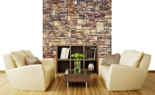 Dimex Rock Wall Papier Peint 225x250cm 3 bandes ambiance | Yourdecoration.fr