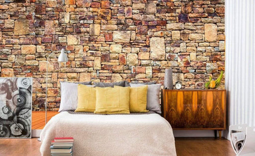 Dimex Rock Wall Papier Peint 375x250cm 5 bandes ambiance | Yourdecoration.fr