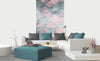 Dimex Roses Abstract I Papier Peint 150x250cm 2 bandes ambiance | Yourdecoration.fr