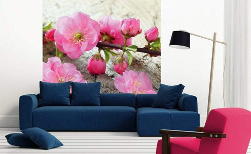 Dimex Sakura Papier Peint 225x250cm 3 bandes ambiance | Yourdecoration.fr