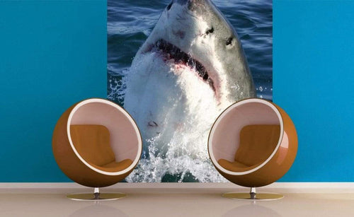 Dimex Shark Papier Peint 225x250cm 3 bandes ambiance | Yourdecoration.fr