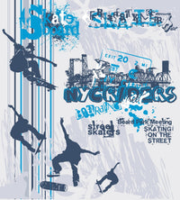 Dimex Skate Papier Peint 225x250cm 3 bandes | Yourdecoration.fr