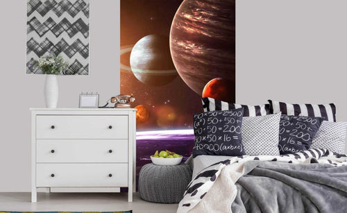 Dimex Solar System Papier Peint 150x250cm 2 bandes ambiance | Yourdecoration.fr