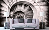 Dimex Spiral Stairs Papier Peint 375x250cm 5 bandes ambiance | Yourdecoration.fr
