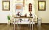 Dimex Street Cafe Papier Peint 225x250cm 3 bandes ambiance | Yourdecoration.fr