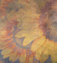 Dimex Sunflower Abstract Papier Peint 225x250cm 3 bandes | Yourdecoration.fr