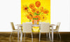 Dimex Sunflowers 2 Papier Peint 225x250cm 3 bandes ambiance | Yourdecoration.fr