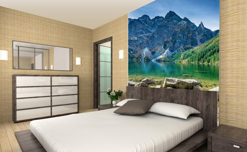 Dimex Tatra Mountains Papier Peint 225x250cm 3 bandes ambiance | Yourdecoration.fr