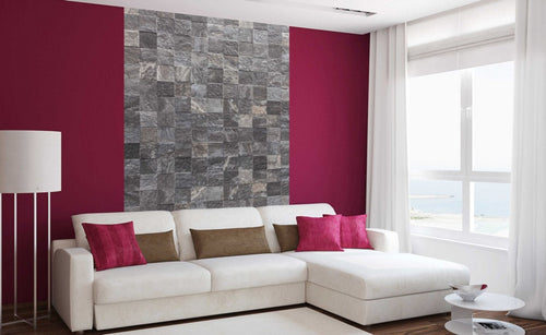 Dimex Tile Wall Papier Peint 150x250cm 2 bandes ambiance | Yourdecoration.fr