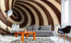 Dimex Twisted Tunel Papier Peint 375x250cm 5 bandes ambiance | Yourdecoration.fr