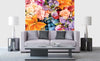 Dimex Vintage Flowers Papier Peint 225x250cm 3 bandes ambiance | Yourdecoration.fr