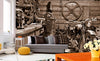 Dimex Vintage Garage Papier Peint 375x250cm 5 bandes ambiance | Yourdecoration.fr