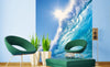 Dimex Wave Papier Peint 225x250cm 3 bandes ambiance | Yourdecoration.fr