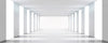 Dimex White Corridor Papier Peint 375x150cm 5 bandes | Yourdecoration.fr