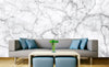 Dimex White Marble Papier Peint 375x250cm 5 bandes ambiance | Yourdecoration.fr