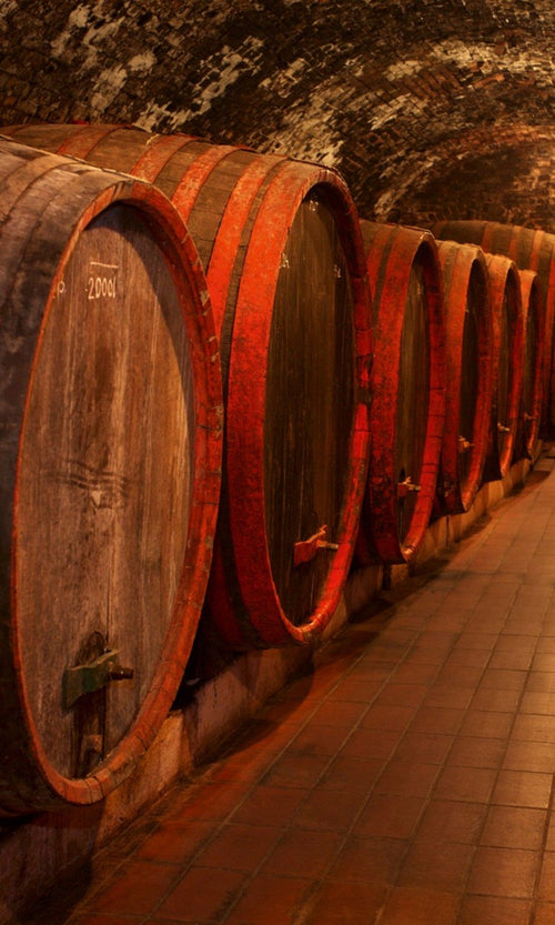 Dimex Wine Barrels Papier Peint 150x250cm 2 bandes | Yourdecoration.fr