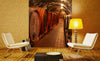 Dimex Wine Barrels Papier Peint 225x250cm 3 bandes ambiance | Yourdecoration.fr