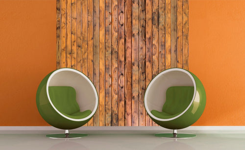 Dimex Wood Plank Papier Peint 225x250cm 3 bandes ambiance | Yourdecoration.fr