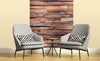 Dimex Wooden Wall Papier Peint 225x250cm 3 bandes ambiance | Yourdecoration.fr