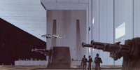 Komar Star Wars Classic RMQ Death Star Hangar Papier Peint Intissé 500x250cm 10 bandes | Yourdecoration.fr