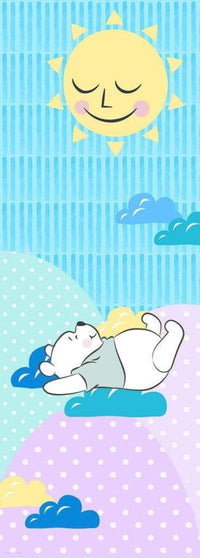 Komar Winnie Pooh Take a Nap Papier Peint Intissé 100x280cm 2 bandes | Yourdecoration.fr