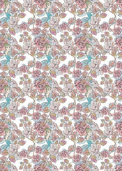 Komar Cinderella Blossom Papier Peint Intissé 200x280cm 4 bandes | Yourdecoration.fr