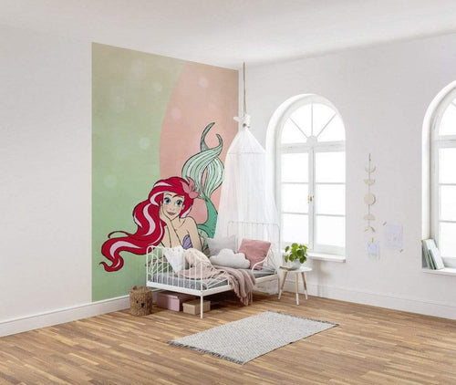 Komar Ariel Pastell Papier Peint Intissé 200x280cm 4 bandes ambiance | Yourdecoration.fr