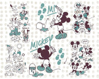 Komar Mickey and Friends Papier Peint Intissé 350x250cm 7 bandes | Yourdecoration.fr