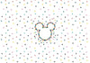 Komar Mickey Heads Up Papier Peint Intissé 400x280cm 8 bandes | Yourdecoration.fr