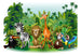 Papier Peint - Jungle animals - Intissé