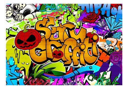 Papier Peint - Scary Graffiti - Intissé