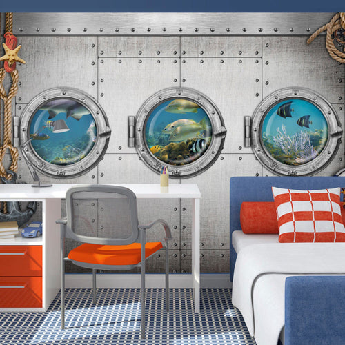Papier Peint - Portholes - Intissé