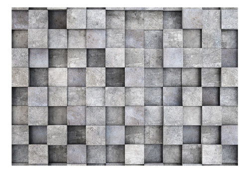 Papier Peint - Concrete Cube - Intissé