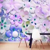 Papier Peint - Purple Sweetness - Intissé
