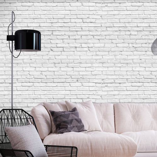 Papier Peint - Gray Brick - Intissé