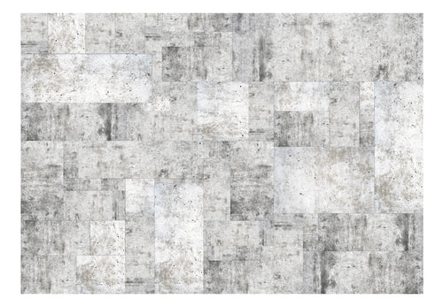Papier Peint - Concrete Grey City - Intissé