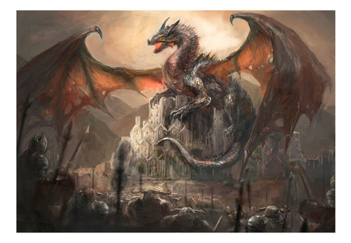 Papier Peint - Dragon Castle - Intissé
