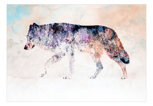 Papier Peint - Lonely Wolf - Intissé