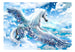 Papier Peint - Pegasus Blue - Intissé