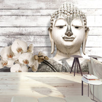 Papier Peint - Smiling Buddha - Intissé