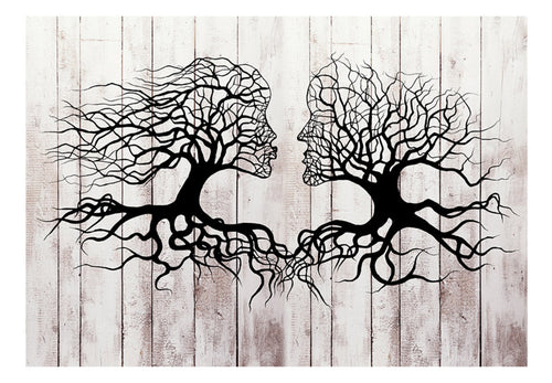 Papier Peint - A Kiss of a Trees - Intissé
