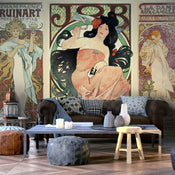 Papier Peint - Alphonse Mucha, WomenS - Intissé
