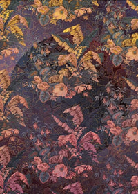 Komar Orient Violet Papier Peint Intissé 200x270cm 4 bandes | Yourdecoration.fr