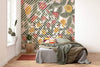 Komar Cactus Papier Peint Intissé 300x280cm 6 bandes ambiance | Yourdecoration.fr