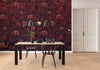Komar Tulipe Papier Peint Intissé 400x280cm 8 bandes ambiance | Yourdecoration.fr